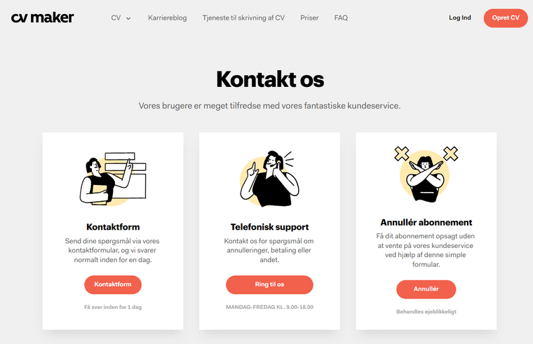 kontakt os kontakt os